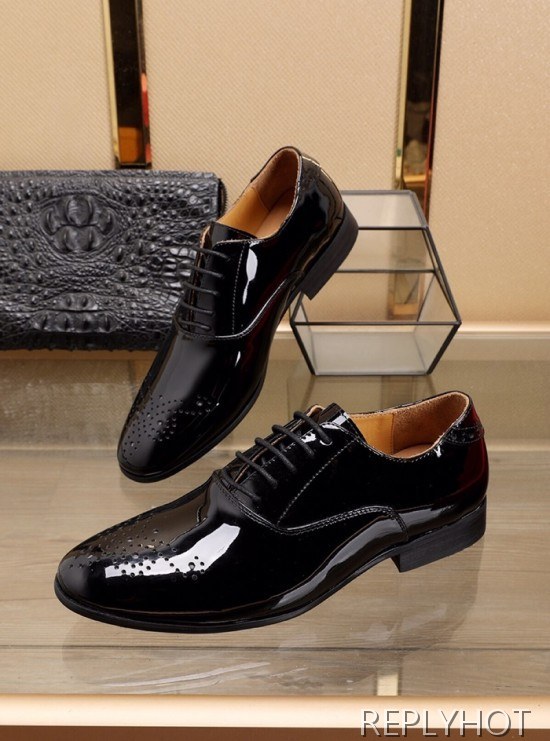 Ferragamo 2020 Mens Leather Oxford Shoes