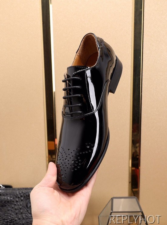 Ferragamo 2020 Mens Leather Oxford Shoes