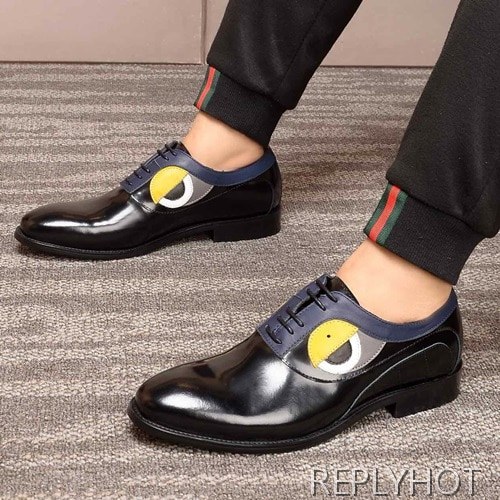 Fendi 2020 Mens Leather Shoes