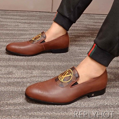 Louis Vuitton 2020 Mens Leather Shoes