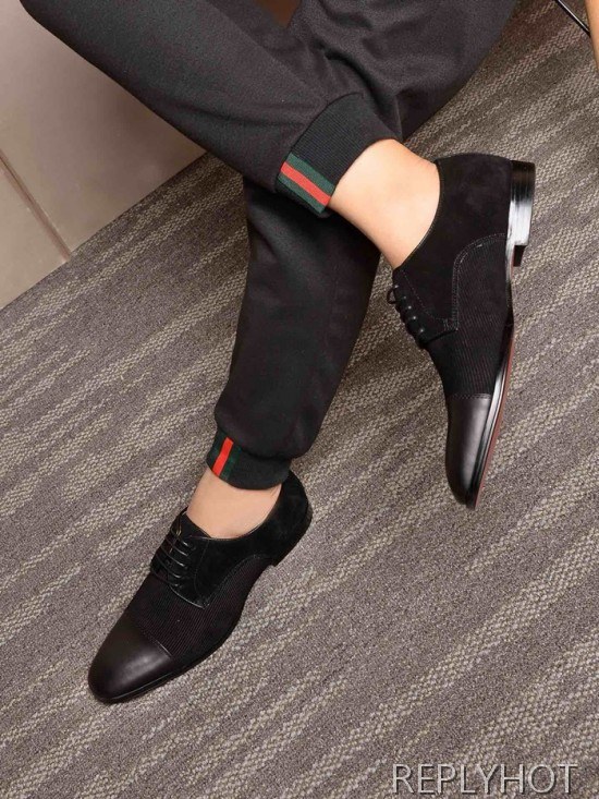 Christian Loubutin 2020 Mens Leather Shoes