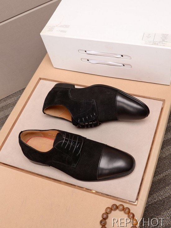 Christian Loubutin 2020 Mens Leather Shoes