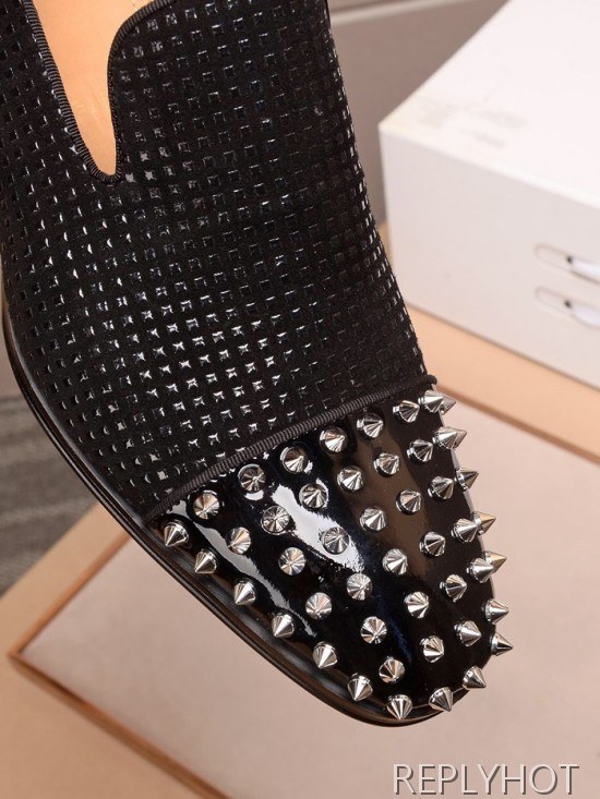 Christian Loubutin 2020 Mens Leather Shoes