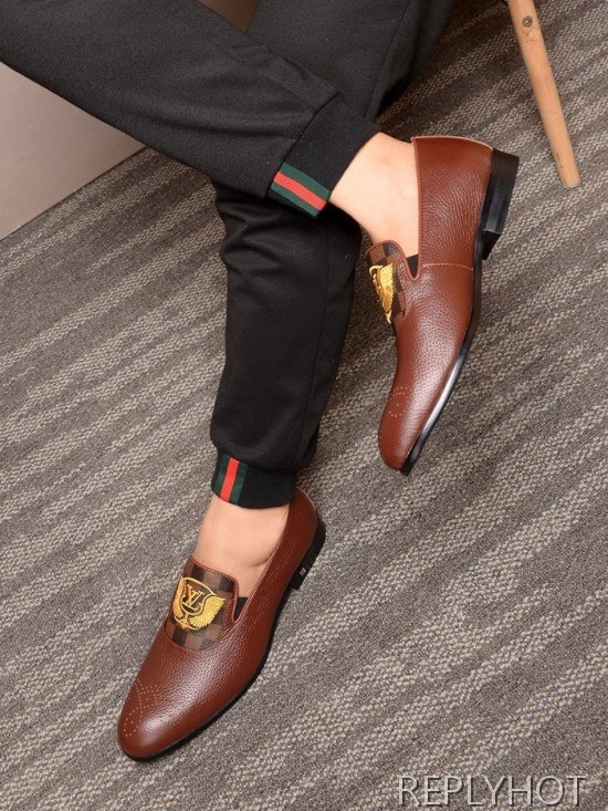 Louis Vuitton 2020 Mens Leather Shoes