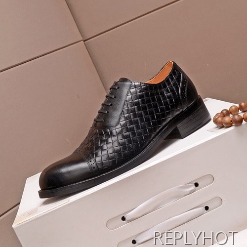 Prada 2020 Mens Leather Oxford Shoes