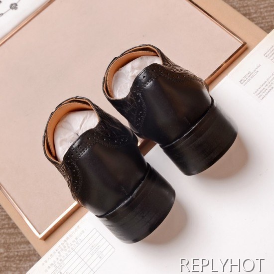 Prada 2020 Mens Leather Oxford Shoes