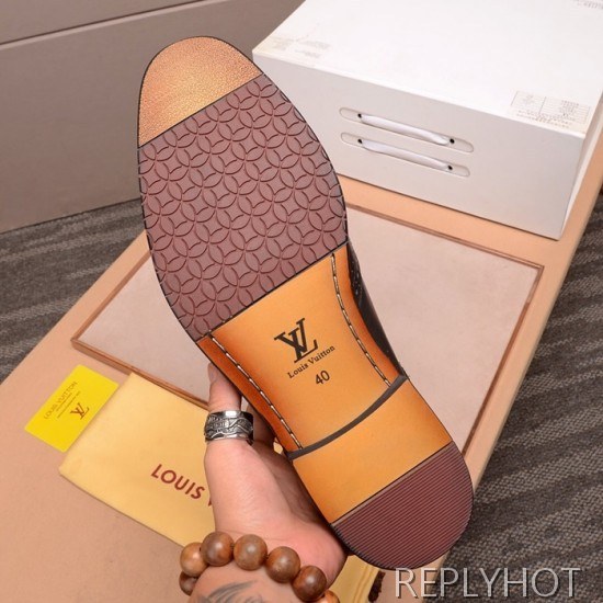 Louis Vuitton 2020 Mens Leather Oxford Shoes