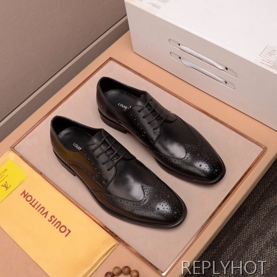 Louis Vuitton 2020 Mens Leather Oxford Shoes