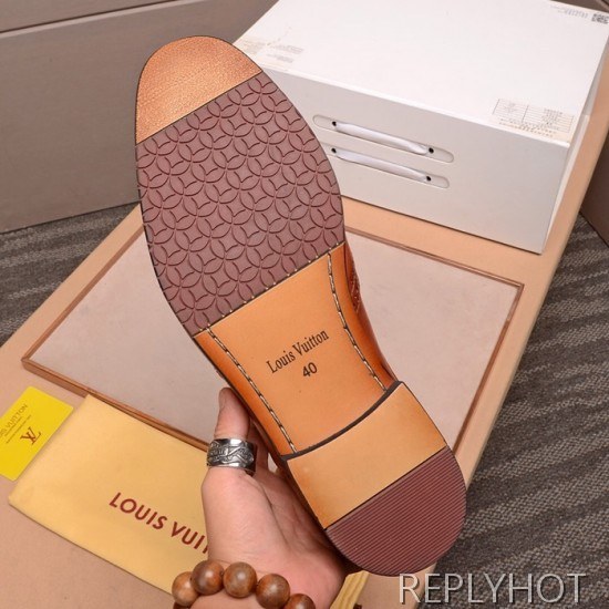 Louis Vuitton 2020 Mens Leather Oxford Shoes