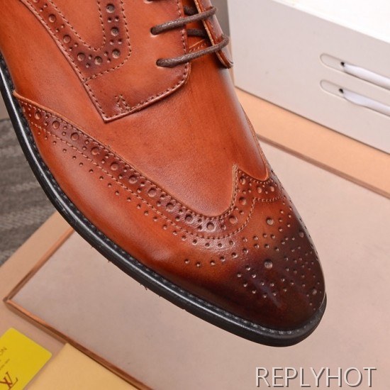Louis Vuitton 2020 Mens Leather Oxford Shoes