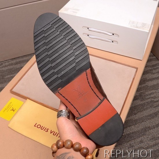 Louis Vuitton 2020 Mens Leather Oxford Shoes