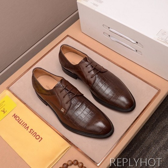 Louis Vuitton 2020 Mens Leather Oxford Shoes
