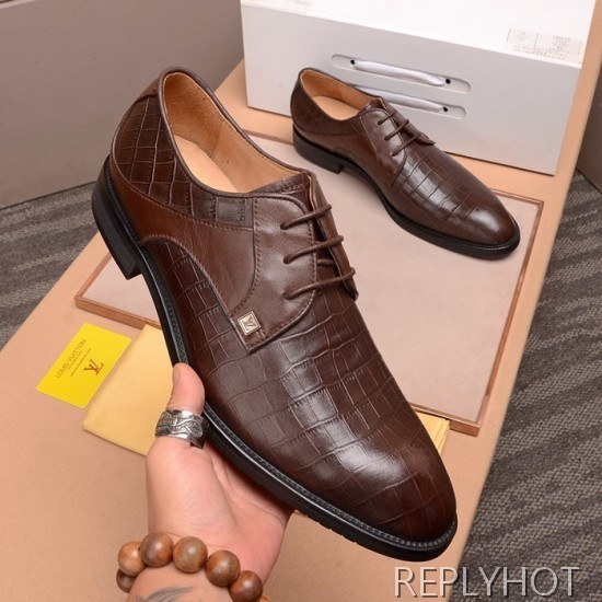 Louis Vuitton 2020 Mens Leather Oxford Shoes