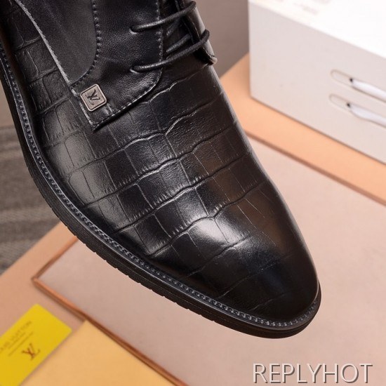 Louis Vuitton 2020 Mens Leather Oxford Shoes