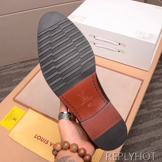 Louis Vuitton 2020 Mens Leather Oxford Shoes