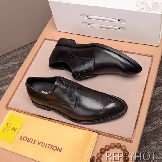 Louis Vuitton 2020 Mens Leather Oxford Shoes