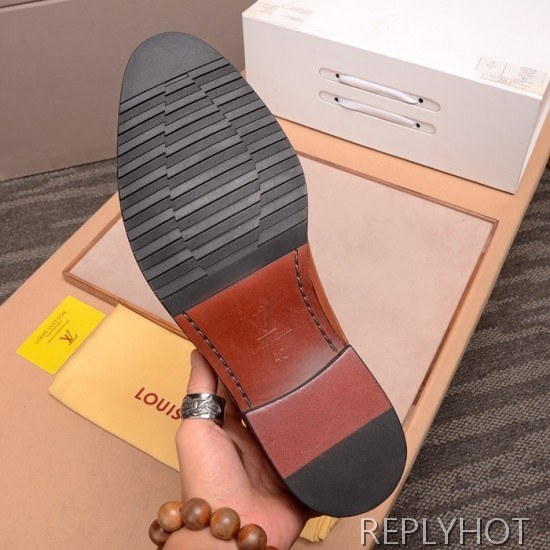 Louis Vuitton 2020 Mens Leather Oxford Shoes