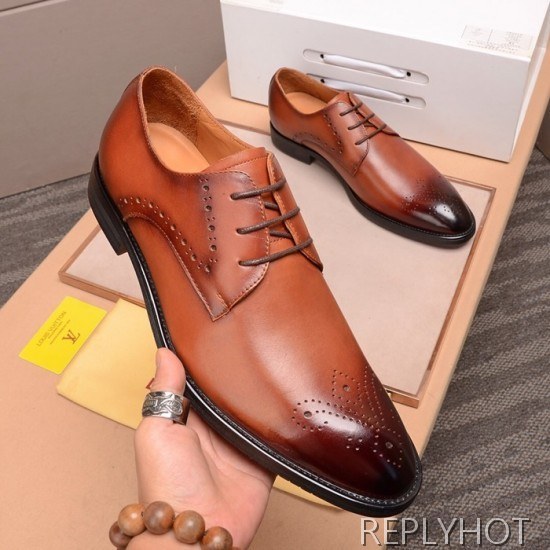 Louis Vuitton 2020 Mens Leather Oxford Shoes