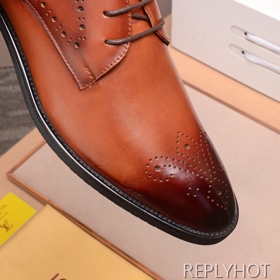 Louis Vuitton 2020 Mens Leather Oxford Shoes
