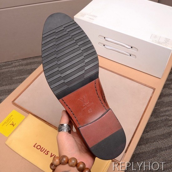Louis Vuitton 2020 Mens Leather Oxford Shoes