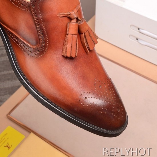 Louis Vuitton 2020 Mens Leather Oxford Shoes