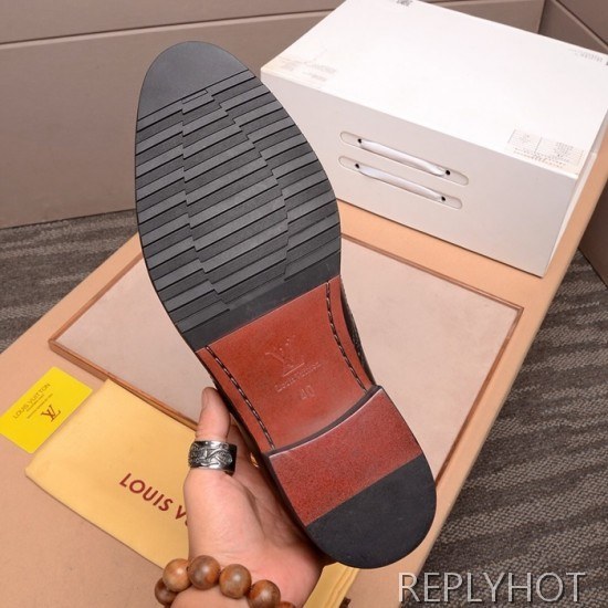 Louis Vuitton 2020 Mens Leather Oxford Shoes