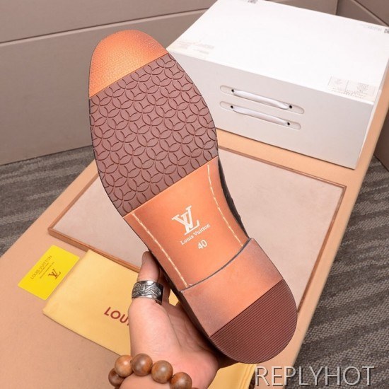 Louis Vuitton 2020 Mens Leather Oxford Shoes