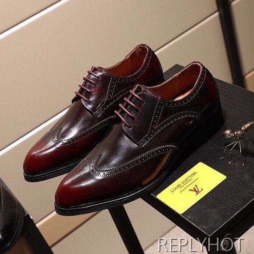 Louis Vuitton 2020 Mens Leather Oxford Shoes