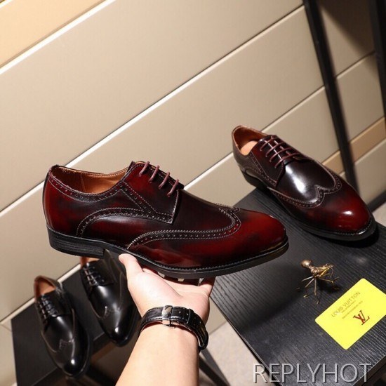 Louis Vuitton 2020 Mens Leather Oxford Shoes