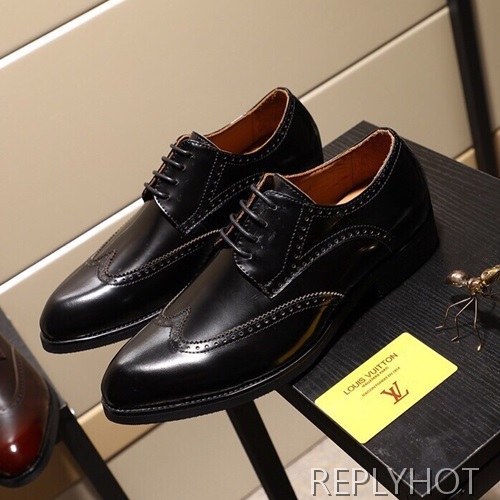 Louis Vuitton 2020 Mens Leather Oxford Shoes