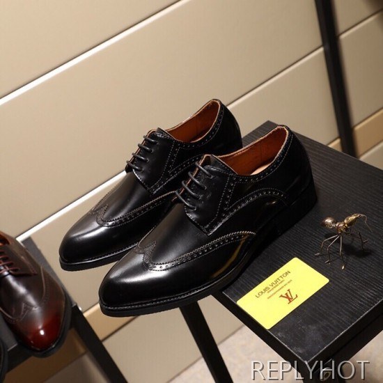 Louis Vuitton 2020 Mens Leather Oxford Shoes