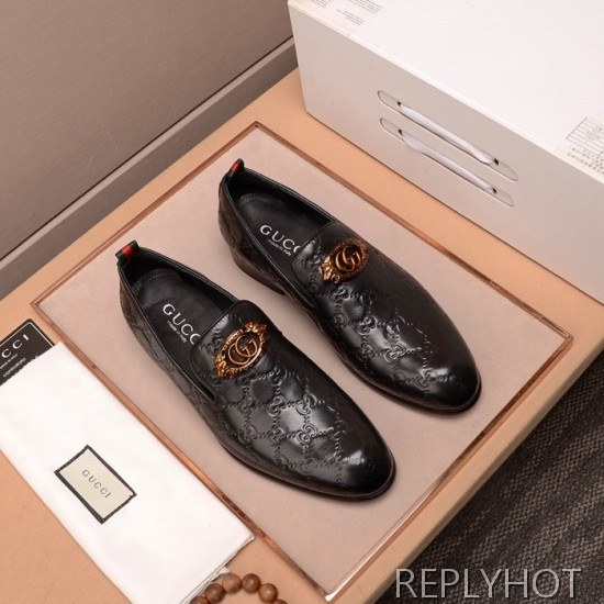 Gucci 2020 Mens Leather Shoes