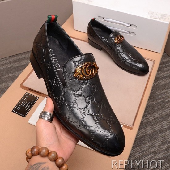 Gucci 2020 Mens Leather Shoes
