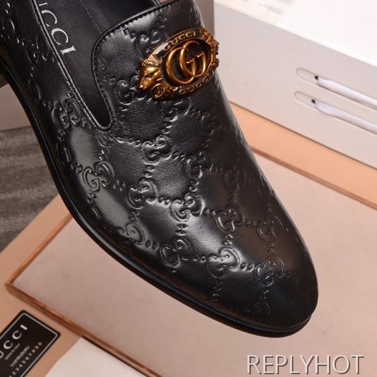 Gucci 2020 Mens Leather Shoes