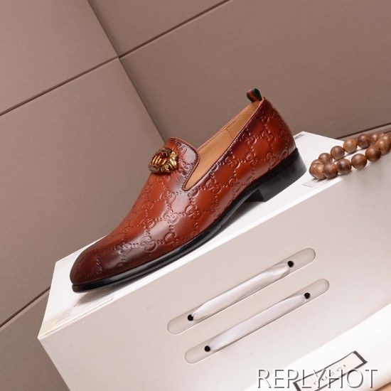 Gucci 2020 Mens Leather Shoes