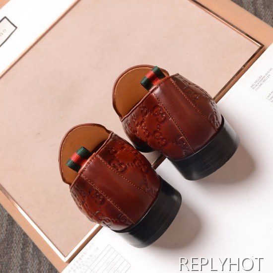 Gucci 2020 Mens Leather Shoes
