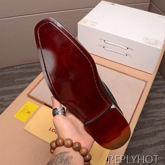 Louis Vuitton 2020 Mens Leather Oxford Shoes