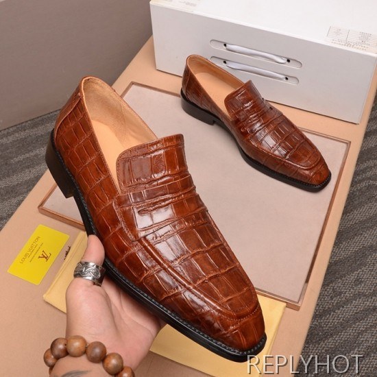 Louis Vuitton 2020 Mens Leather Shoes