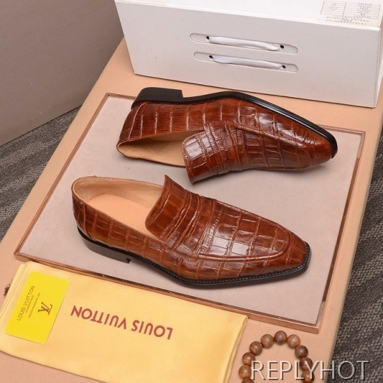 Louis Vuitton 2020 Mens Leather Shoes