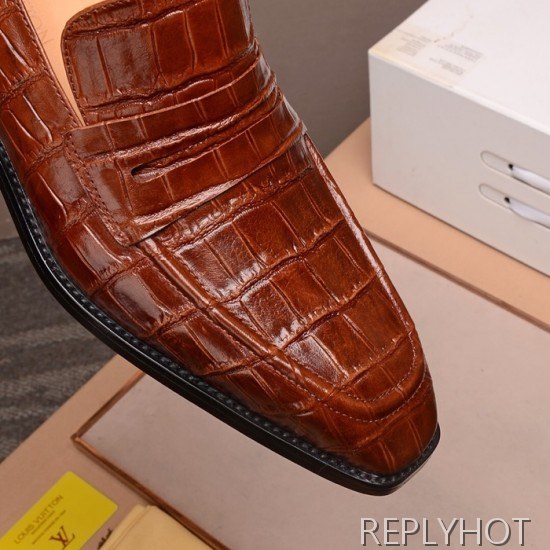 Louis Vuitton 2020 Mens Leather Shoes