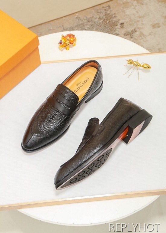 Louis Vuitton 2020 Mens Leather Shoes