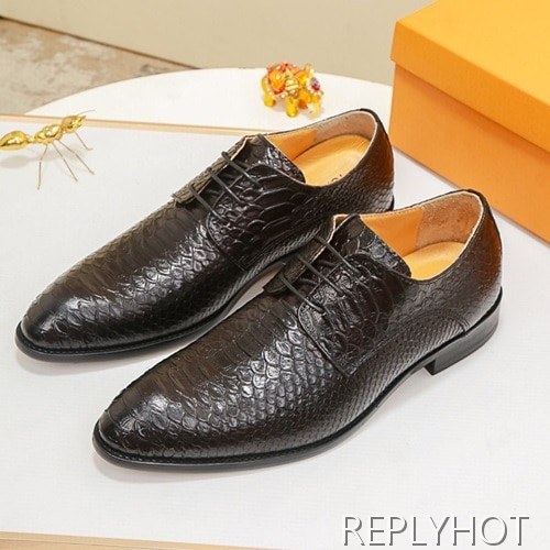 Louis Vuitton 2020 Mens Leather Oxford Shoes