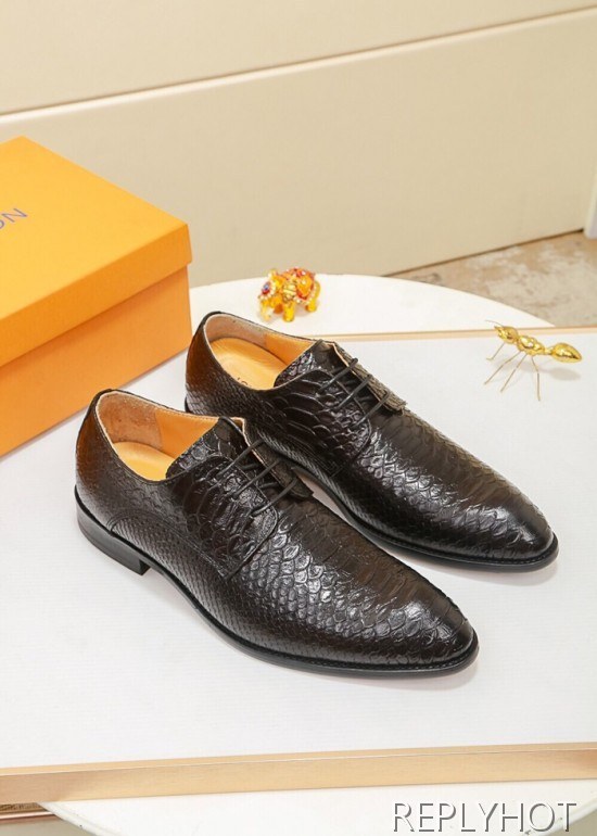 Louis Vuitton 2020 Mens Leather Oxford Shoes