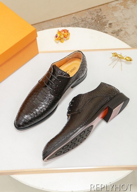 Louis Vuitton 2020 Mens Leather Oxford Shoes