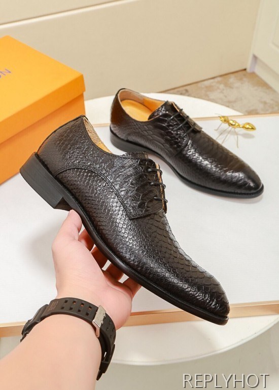 Louis Vuitton 2020 Mens Leather Oxford Shoes