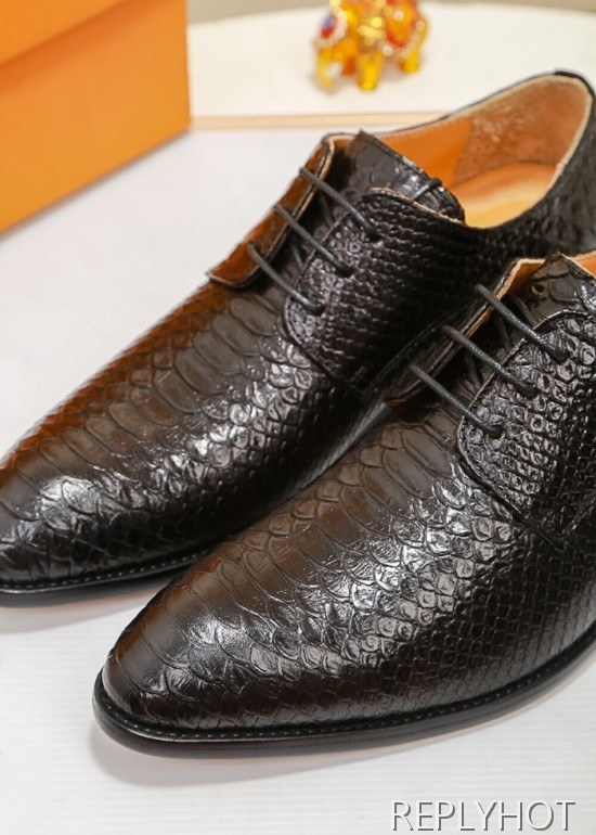Louis Vuitton 2020 Mens Leather Oxford Shoes