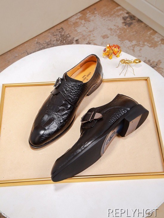 Louis Vuitton 2020 Mens Leather Oxford Shoes