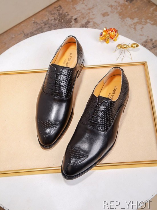 Louis Vuitton 2020 Mens Leather Oxford Shoes