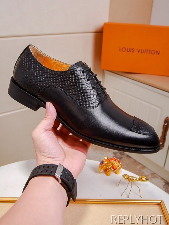 Louis Vuitton 2020 Mens Leather Oxford Shoes