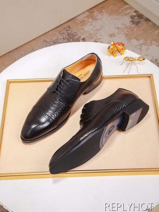 Louis Vuitton 2020 Mens Leather Oxford Shoes